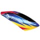 FUSUNO BLUE SKY Fiberglass Airbrush Canopy T-Rex 600 EX