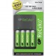 GP Recyko Value Battery Charger & 4 x Rechargeable AA Batteries