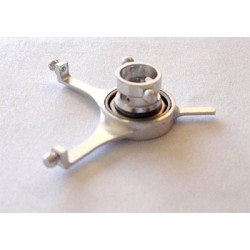MicroHeli Precision CNC Swashplate (Silver) - MCX
