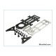 M/Heli Precision CNC Battery mount and Canopy Support-Trex450PRO