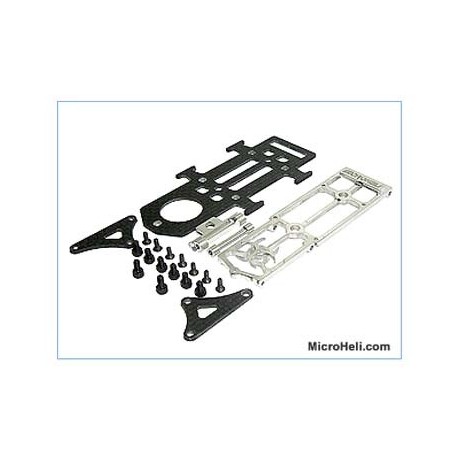 M/Heli Precision CNC Battery mount and Canopy Support-Trex450PRO