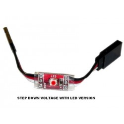 Western Robotics Tail Servo Step-Down Voltage w/ LED