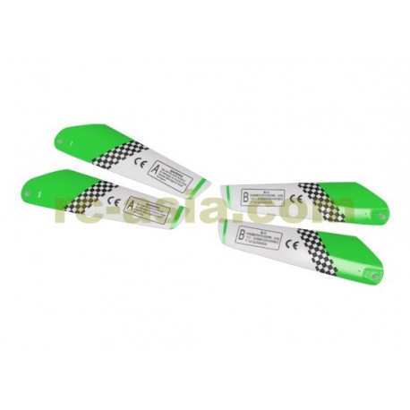 Copter V-MAX/MAX-Z 6020 Main Rotor Blades (Green)