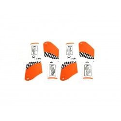 Copter V-MAX/MAX-Z 6020 Main Rotor Blades (Orange)