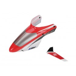 Eflite Complete Red Canopy with/Vertical Fin: BMSR