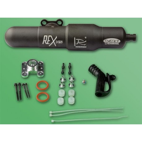 Rex H5 Muffler+Header Set for Heli. 50/60 Engines for T-Rex 600