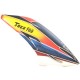 FUSUNO THUNDER STORM Airbrush Fiberglass Canopy - T-Rex 700