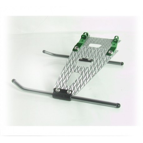 CNC metal Landing gear set,Fiber glass