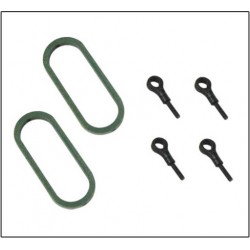 CNC metal O Type connectors