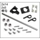 CNC Metal Tail boom holde , carbon boom 100%