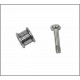 Tail pressing pulley