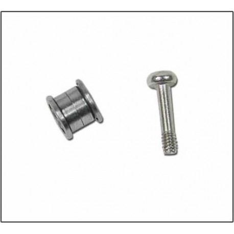 Tail pressing pulley