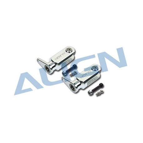 Align Metal Main Rotor Holder/Silver H60163QF - T-REX 600/600N