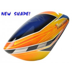 FUSUNO New Design FLASHERS Airbrush F/glass Canopy EX T-Rex500