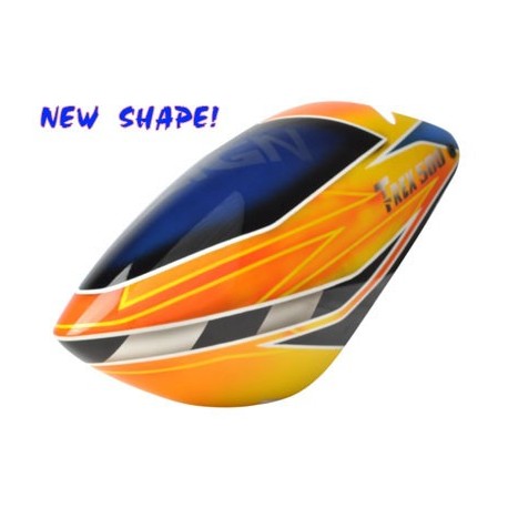 FUSUNO New Design FLASHERS Airbrush F/glass Canopy EX T-Rex500