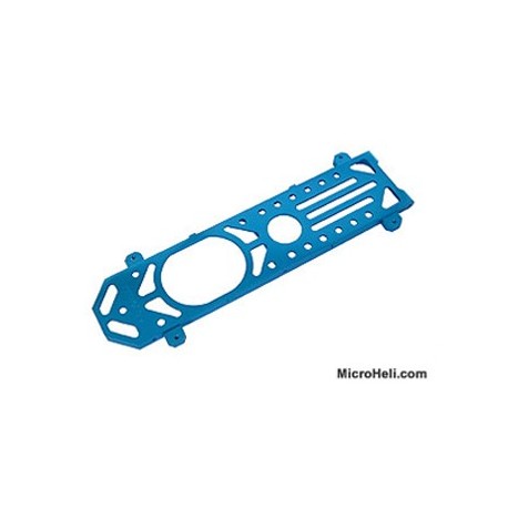 MicroHeli Aluminum Bottom Frame (BLUE) - T-REX 450 SPORT