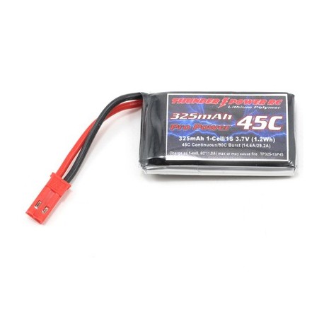 Thunder Power G4 Pro Power 325mAh 1-Cell/1S 3.7V 45C (w/JST) 