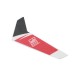 Eflite Vertical Fin, Red: BMSR