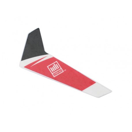 Eflite Vertical Fin, Red: BMSR