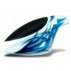 Canomod The Hankers Airbrush Fiberglass Canopy for RAPTOR 50 3D