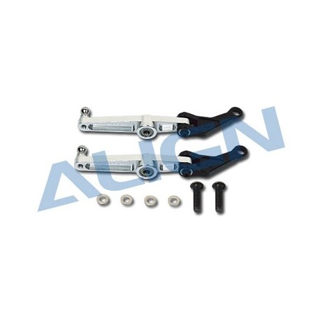 Align Metal Washout Control Arm/Silver -Trex600/600N 