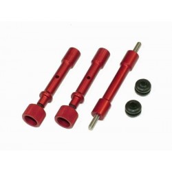 TREX 600 N Canopy Mounting Set - RED