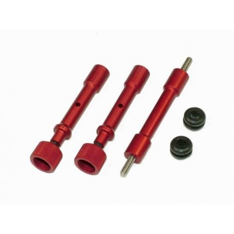 TREX 600 N Canopy Mounting Set - RED