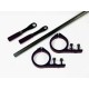 TREX 600 Tail Pushrod Kit - BLACK