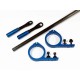 TREX 600 Tail Pushrod Kit - BLUE