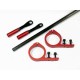 TREX 600 Tail Pushrod Kit - RED