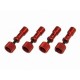 TREX 700 Canopy Mounting Set - RED