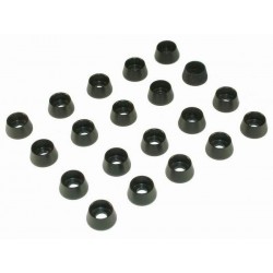 M3 Socket Screw Finishing Caps - BLACK