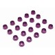 M3 Socket Screw Finishing Caps - PURPLE