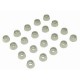 M3 Socket Screw Finishing Caps - SILVER
