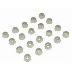 M3 Socket Screw Finishing Caps - SILVER