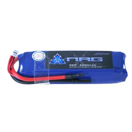 OUTRAGE 5C NRG25 3S1P 11.1V 2200mAH 25C - XTREME POWER