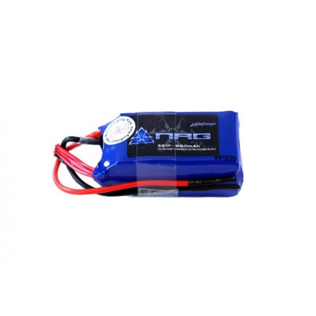 OUTRAGE 5C NRG25 3S1P 11.1V 860mAH 25C/ XTREME / T-REX 250
