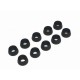 M4 Socket Screw Finishing Caps - BLACK