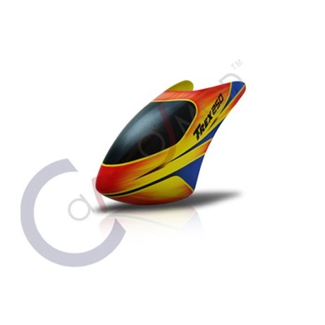 Canomod Snapper Airbrush Fiberglass Canopy - T-REX 250