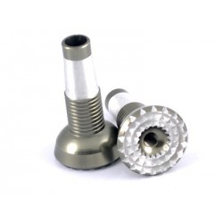 Aluminum Control Stick for JR - GREY (2pcs)