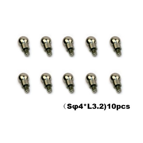 Esky Ball End Screw S4xL3.2 (10pcs) - HB CP3