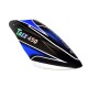 FUSUNO Complete New Design BLUE SKY Fiberglass Canopy Trex 450