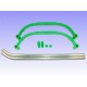 High Strength Undercarriage - NEON GREEN