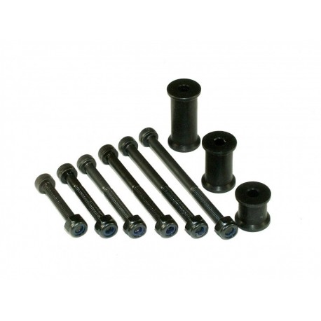 Header Tank Mounting Set - BLACK