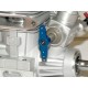 Alloy Throttle Lever - Double - BLUE