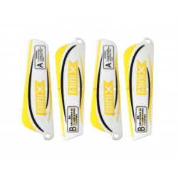 Copter Mini X 6025-1 Main Rotor Blades (Yellow)