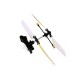 Copter Mini X 6025-1 Main Rotor Head w/ Blade Set (Yellow)