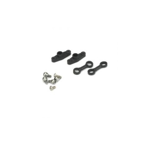Eflite Bell Mixer Arm and Pushrod/Link Set: B400