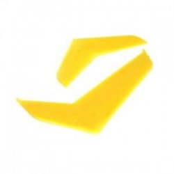 Eflite Stabilizer/Fin Set, Yellow - Blade 400