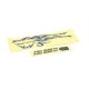 Eflite Decal Sheet, Tribal - Blade 400